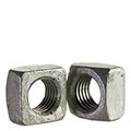 Newport Fasteners 1-8 Regular Square Nuts/Grade 2/Hot Dip Galvanized , 125PK NB238046B-125